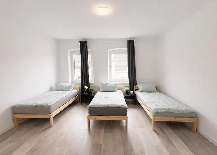 아파트 Monteurwohnungen Kudox Living 에센